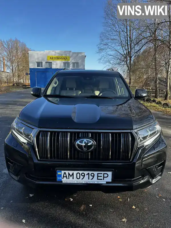 Позашляховик / Кросовер Toyota Land Cruiser Prado 2020 2.76 л. Автомат обл. Житомирська, Звягель - Фото 1/21