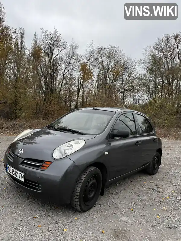 Хетчбек Nissan Micra 2005 1 л. Ручна / Механіка обл. Дніпропетровська, Кам'янське (Дніпродзержинськ) - Фото 1/11