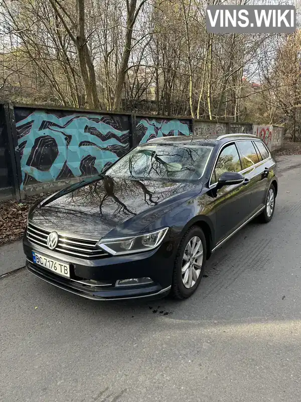 Універсал Volkswagen Passat 2016 1.97 л. Автомат обл. Львівська, Львів - Фото 1/15