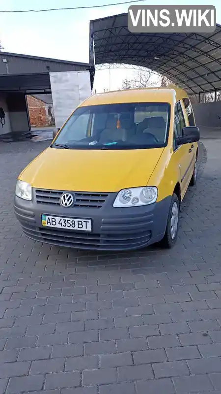 Мінівен Volkswagen Caddy 2005 1.97 л. Ручна / Механіка обл. Вінницька, Вінниця - Фото 1/21