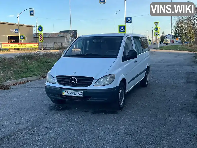 Минивэн Mercedes-Benz Vito 2007 2.15 л. Ручная / Механика обл. Винницкая, Винница - Фото 1/21