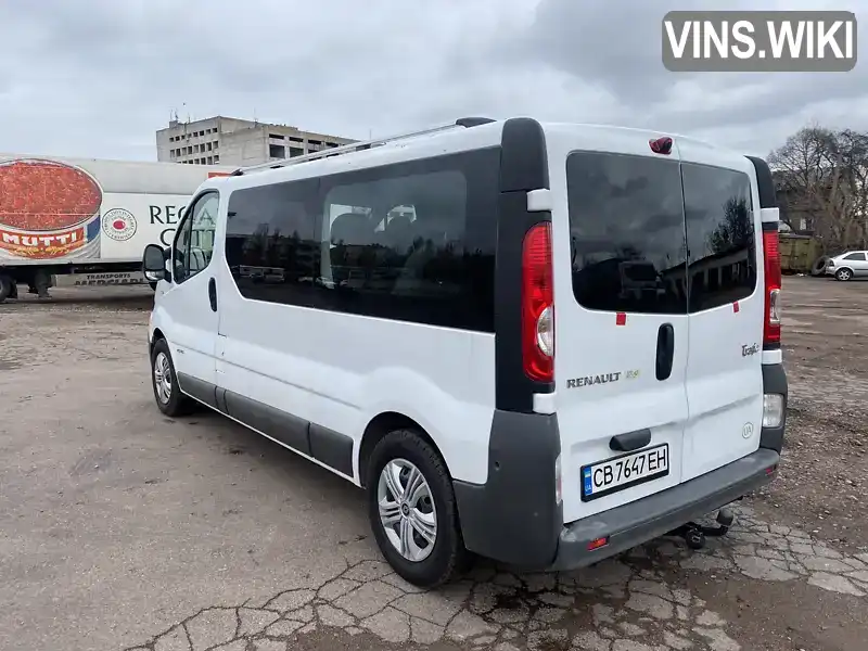 Мінівен Renault Trafic 2011 2 л. Ручна / Механіка обл. Чернігівська, Чернігів - Фото 1/18