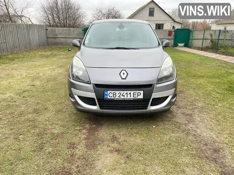 Мінівен Renault Scenic 2010 1.46 л. Ручна / Механіка обл. Чернігівська, Ніжин - Фото 1/21