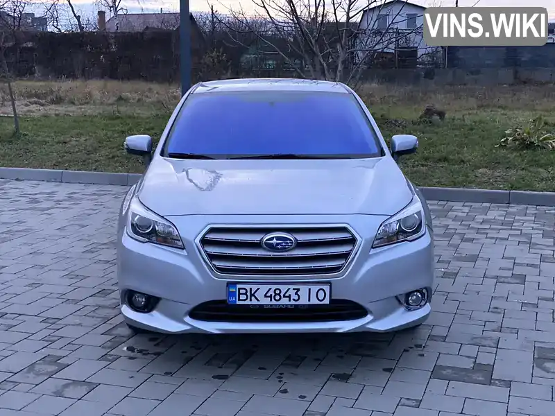 Седан Subaru Legacy 2016 2.46 л. Автомат обл. Рівненська, Рівне - Фото 1/17