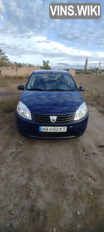 Хетчбек Dacia Sandero 2009 1.15 л. Ручна / Механіка обл. Вінницька, Вінниця - Фото 1/21