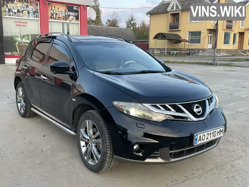 Позашляховик / Кросовер Nissan Murano 2010 2.49 л. Типтронік обл. Закарпатська, Рахів - Фото 1/21