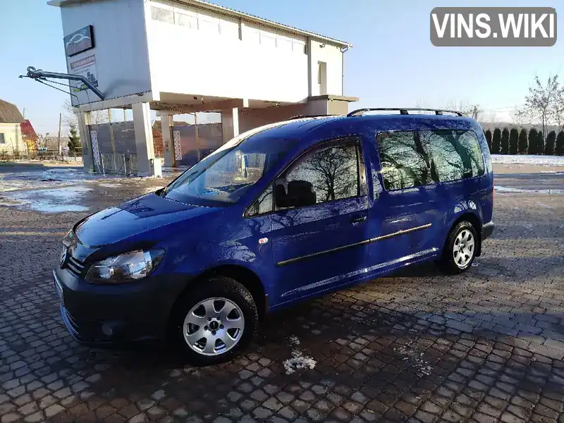 Мінівен Volkswagen Caddy 2011 1.6 л. Ручна / Механіка обл. Тернопільська, Бучач - Фото 1/17