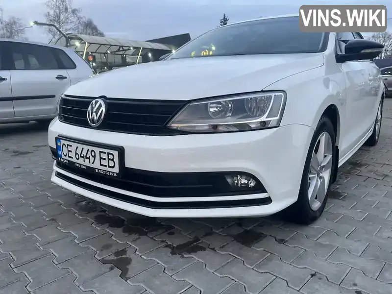 Седан Volkswagen Jetta 2016 1.6 л. Ручна / Механіка обл. Чернівецька, Чернівці - Фото 1/21