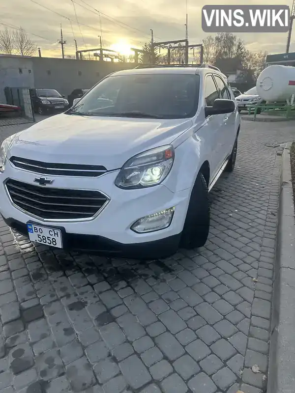 Позашляховик / Кросовер Chevrolet Equinox 2016 2.38 л. Автомат обл. Тернопільська, Тернопіль - Фото 1/21