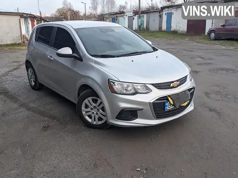 Хетчбек Chevrolet Sonic 2020 1.36 л. Автомат обл. Хмельницька, Хмельницький - Фото 1/21