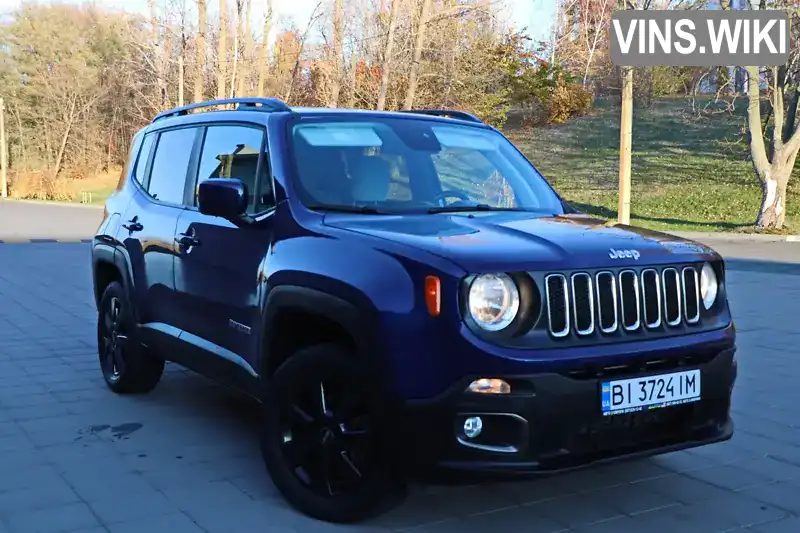 Позашляховик / Кросовер Jeep Renegade 2018 2.4 л. Автомат обл. Полтавська, Кременчук - Фото 1/21