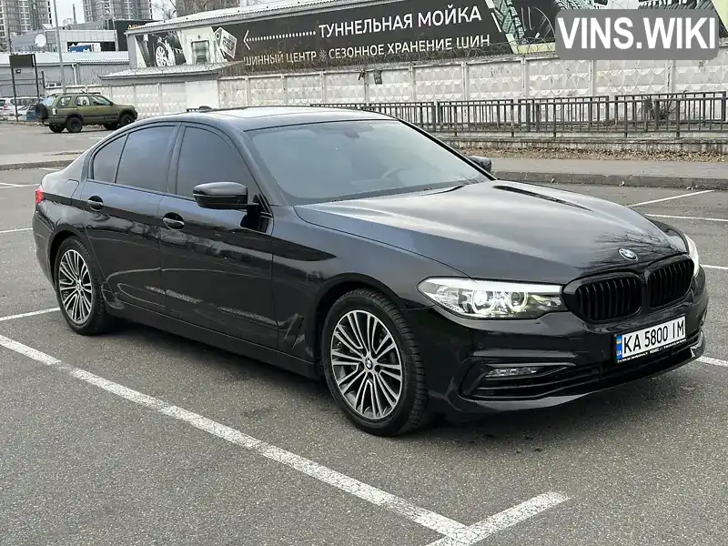 WBAJE5C51JWA96987 BMW 5 Series 2018 Седан 3 л. Фото 1