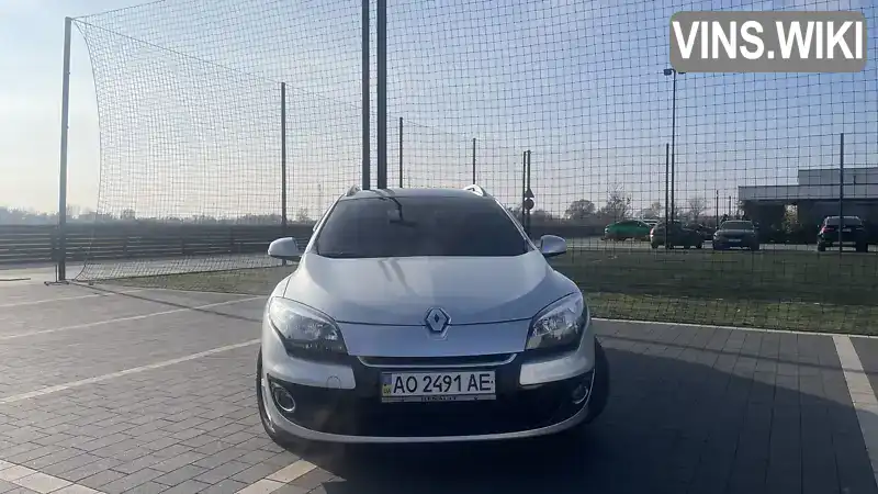 Універсал Renault Megane 2012 1.46 л. Ручна / Механіка обл. Закарпатська, Мукачево - Фото 1/21