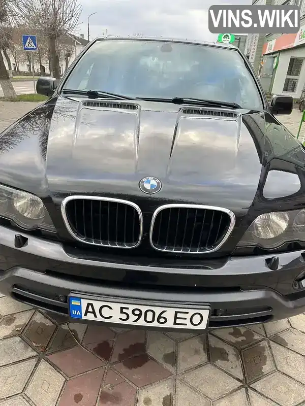 Внедорожник / Кроссовер BMW X5 2003 2.9 л. Автомат обл. Волынская, Камень-Каширский - Фото 1/12