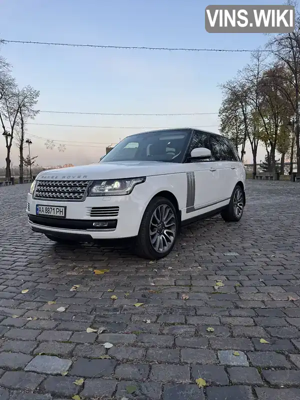 Позашляховик / Кросовер Land Rover Range Rover 2017 4.37 л. Автомат обл. Київська, Київ - Фото 1/21