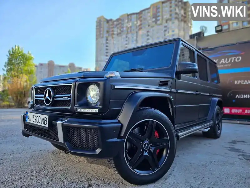 Позашляховик / Кросовер Mercedes-Benz G-Class 2015 5.46 л. Автомат обл. Київська, Київ - Фото 1/21