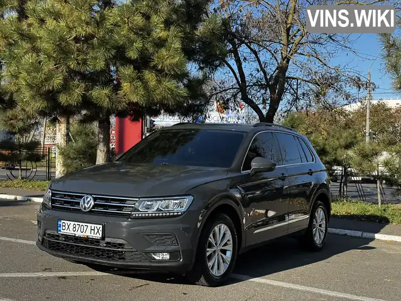 Позашляховик / Кросовер Volkswagen Tiguan 2018 1.97 л. Автомат обл. Одеська, Одеса - Фото 1/21