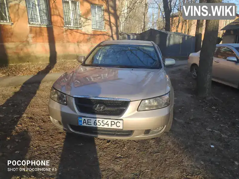 Седан Hyundai Sonata 2007 2 л. обл. Дніпропетровська, Дніпро (Дніпропетровськ) - Фото 1/7