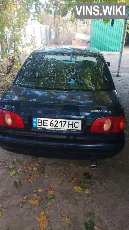 JT153ZEB200013941 Toyota Corolla 2000 Седан 1.59 л. Фото 9