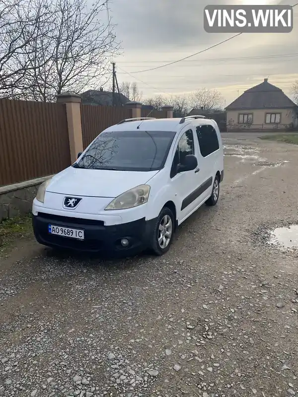 Мінівен Peugeot Partner 2008 null_content л. Ручна / Механіка обл. Закарпатська, Берегове - Фото 1/13