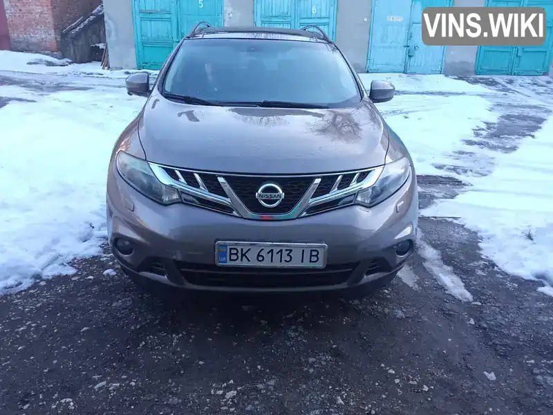 Позашляховик / Кросовер Nissan Murano 2010 null_content л. Варіатор обл. Рівненська, Рівне - Фото 1/5