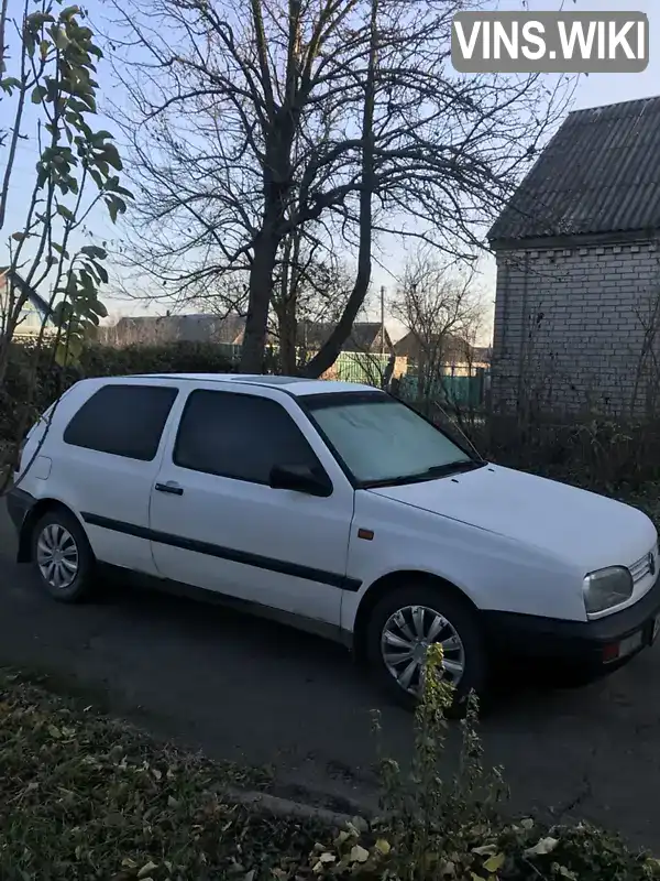 Хэтчбек Volkswagen Golf 1992 1.78 л. Ручная / Механика обл. Житомирская, Брусилов - Фото 1/12