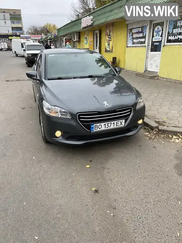 Седан Peugeot 301 2015 1.56 л. Ручна / Механіка обл. Миколаївська, Вознесенськ - Фото 1/17