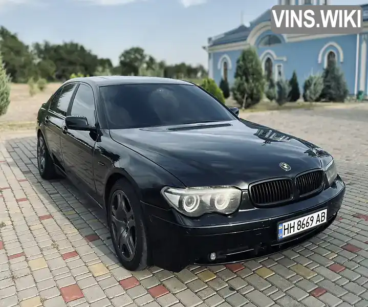 Седан BMW 7 Series 2004 4 л. Автомат обл. Одеська, Одеса - Фото 1/21