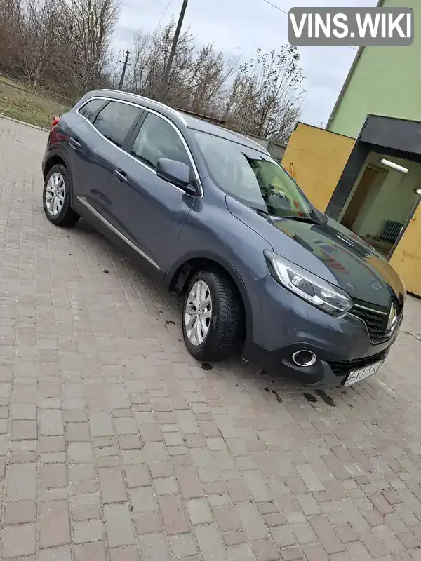 Позашляховик / Кросовер Renault Kadjar 2016 1.46 л. Автомат обл. Хмельницька, Шепетівка - Фото 1/15