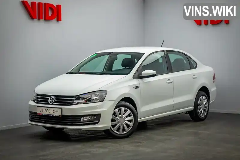 Седан Volkswagen Polo 2019 1.4 л. Автомат обл. Київська, Київ - Фото 1/21