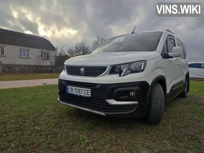 Минивэн Peugeot Rifter 2020 1.56 л. Ручная / Механика обл. Черниговская, Корюковка - Фото 1/18