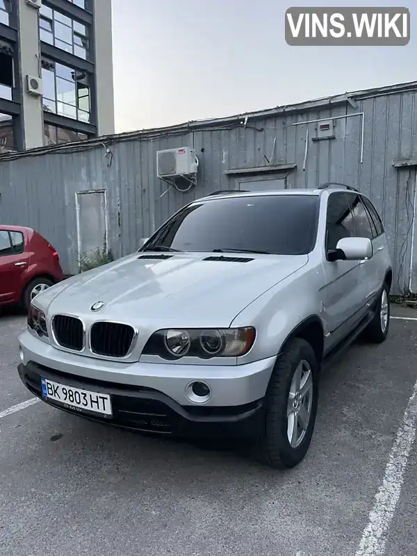 Позашляховик / Кросовер BMW X5 2002 3 л. Автомат обл. Рівненська, Рівне - Фото 1/21