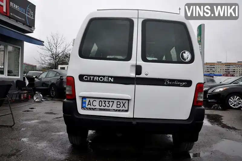 VF7GCRHYB94255546 Citroen Berlingo 2006 Мінівен 2 л. Фото 4