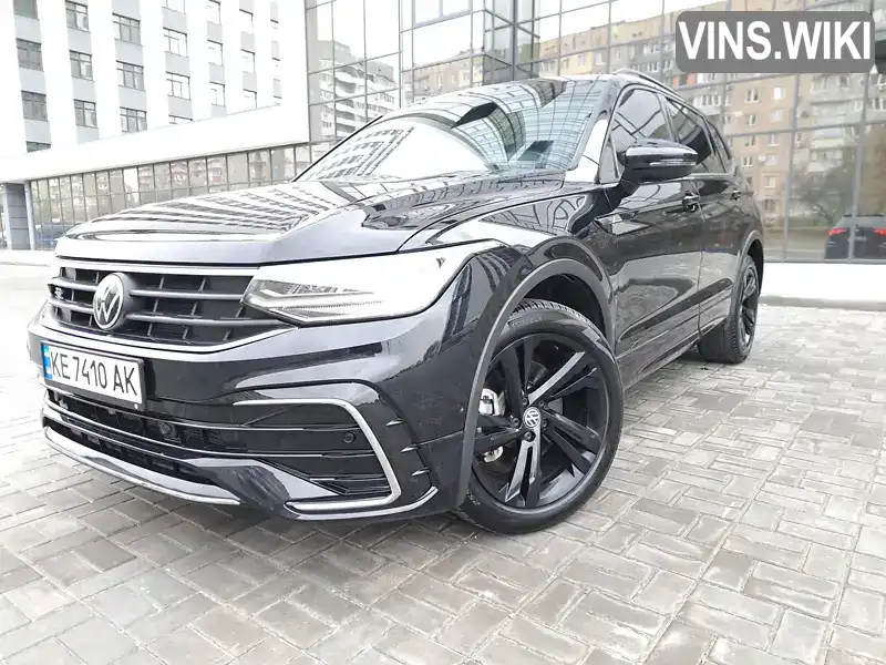 Позашляховик / Кросовер Volkswagen Tiguan 2022 1.98 л. Автомат обл. Дніпропетровська, Дніпро (Дніпропетровськ) - Фото 1/21