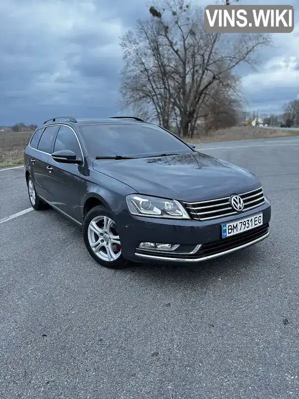 Універсал Volkswagen Passat 2011 1.97 л. Автомат обл. Сумська, Ромни - Фото 1/21