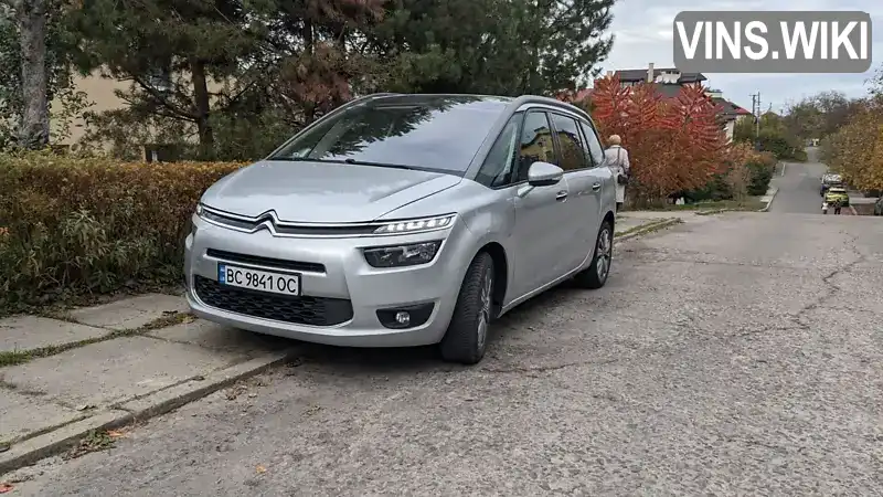 Минивэн Citroen Grand C4 Picasso 2013 2 л. Ручная / Механика обл. Львовская, Львов - Фото 1/21