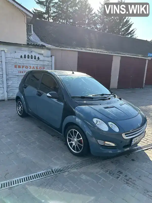 Хэтчбек Smart Forfour 2004 1.12 л. Ручная / Механика обл. Житомирская, Бердичев - Фото 1/6