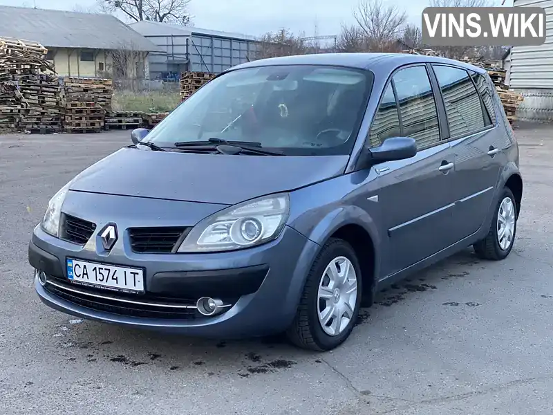 Минивэн Renault Scenic 2008 1.6 л. Автомат обл. Черкасская, Черкассы - Фото 1/21