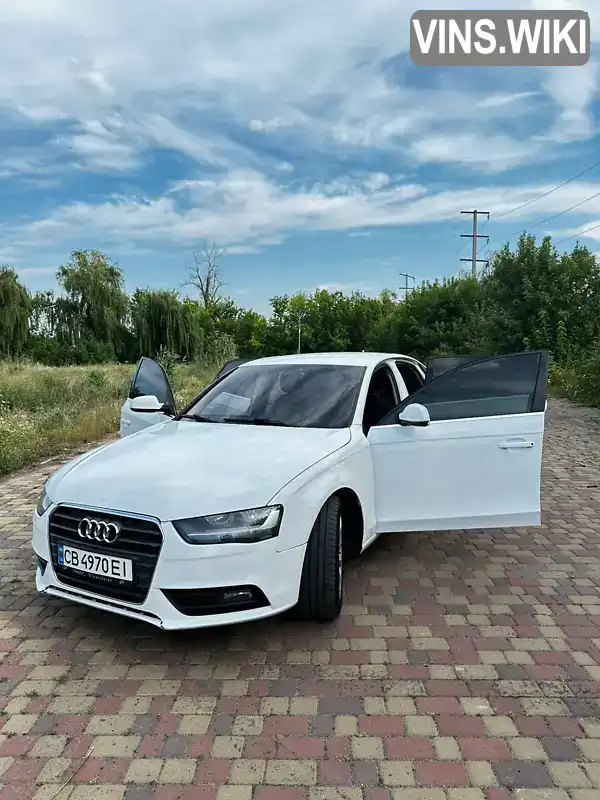 Седан Audi A4 2012 1.97 л. Ручна / Механіка обл. Чернігівська, Прилуки - Фото 1/21