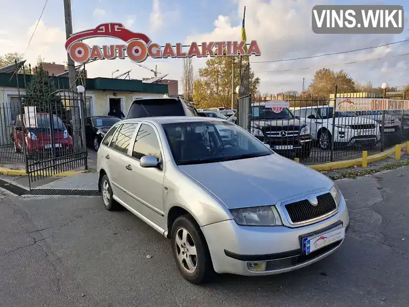 Універсал Skoda Fabia 2001 1.4 л. Ручна / Механіка обл. Миколаївська, Миколаїв - Фото 1/21