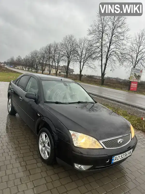 Ліфтбек Ford Mondeo 2003 1.8 л. Ручна / Механіка обл. Закарпатська, Тячів - Фото 1/19