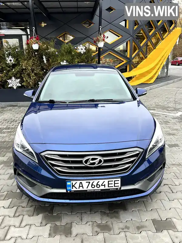 Седан Hyundai Sonata 2016 2.36 л. Автомат обл. Київська, Київ - Фото 1/13