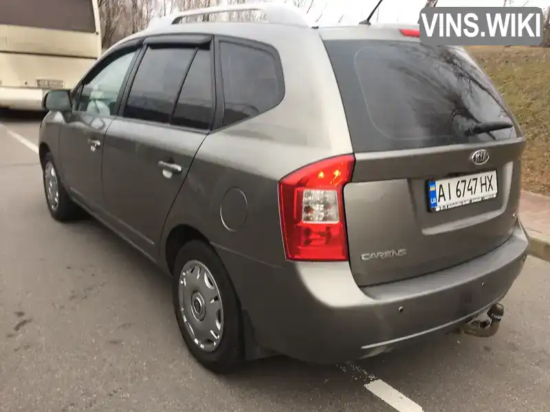 KNAHH81BAC7392156 Kia Carens 2012 Мікровен 1.58 л. Фото 7