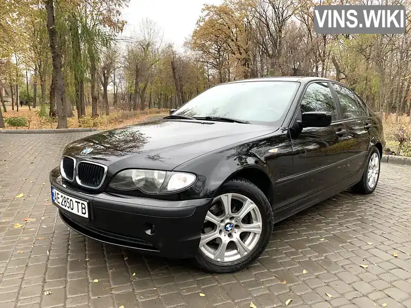 Седан BMW 3 Series 2004 1.8 л. Ручна / Механіка обл. Дніпропетровська, Кривий Ріг - Фото 1/21