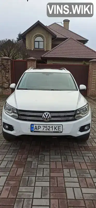 Позашляховик / Кросовер Volkswagen Tiguan 2015 1.98 л. Типтронік обл. Запорізька, Запоріжжя - Фото 1/21