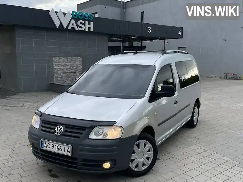 Мінівен Volkswagen Caddy 2010 1.97 л. Ручна / Механіка обл. Закарпатська, Ужгород - Фото 1/13