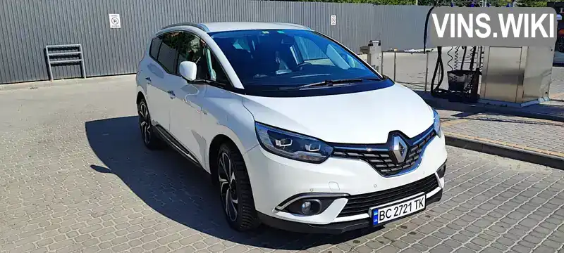 Мінівен Renault Scenic 2017 1.6 л. Автомат обл. Львівська, location.city.vynnyky_lviv_ - Фото 1/21