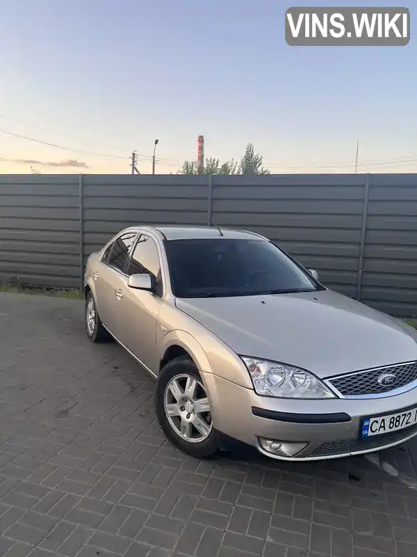 Седан Ford Mondeo 2005 2 л. Ручна / Механіка обл. Черкаська, Черкаси - Фото 1/21