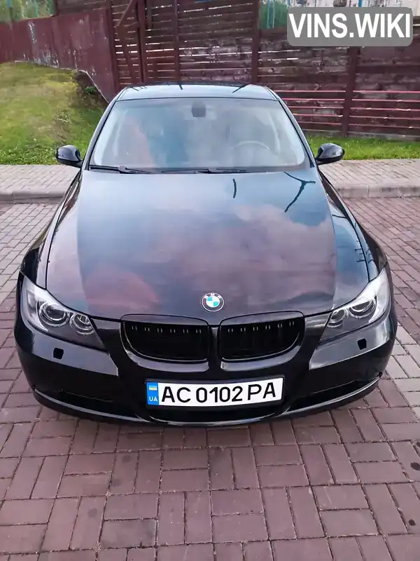 Седан BMW 3 Series 2006 2 л. Ручная / Механика обл. Волынская, Луцк - Фото 1/21