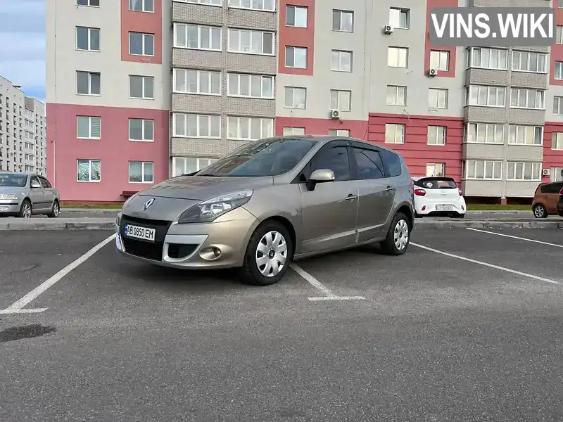 Мінівен Renault Grand Scenic 2010 1.6 л. Ручна / Механіка обл. Вінницька, Вінниця - Фото 1/20